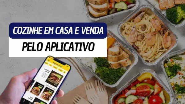 Como trabalhar de casa vendendo comida pelos aplicativos de delivery