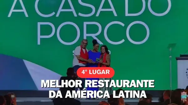 A Casa do Porco é Eleito o 4º Melhor Restaurante da América Latina