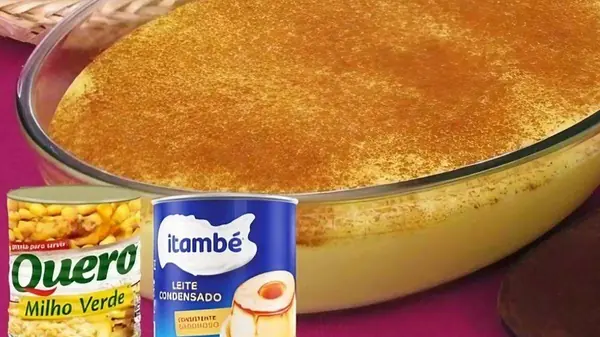 Curau Cremoso de Milho Verde em Lata