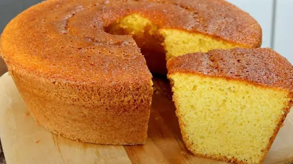 Receita de Bolo de Fubá Fofinho da Vovó