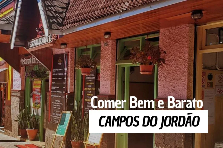 6 Restaurantes para Comer Bem e Barato em Campos do Jordão na Vila Jaguaribe
