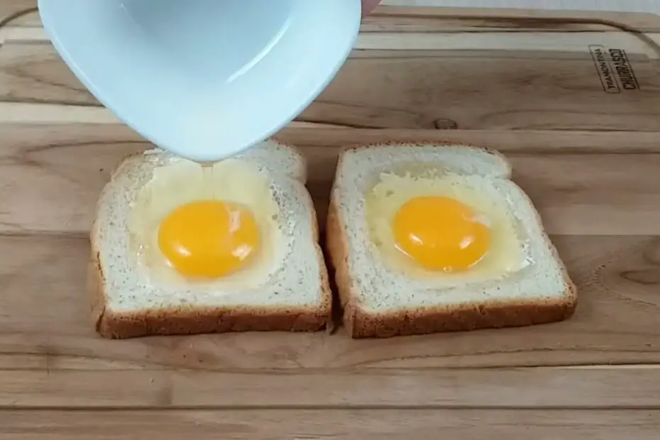 Receita de Pão com Ovo